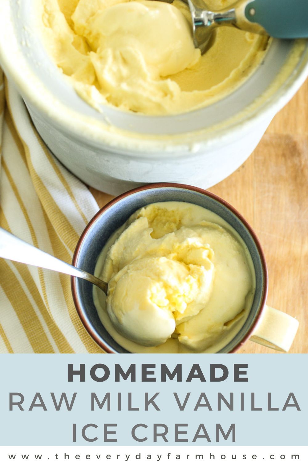Raw Milk Ice Cream Vanilla The Everyday Farmhouse