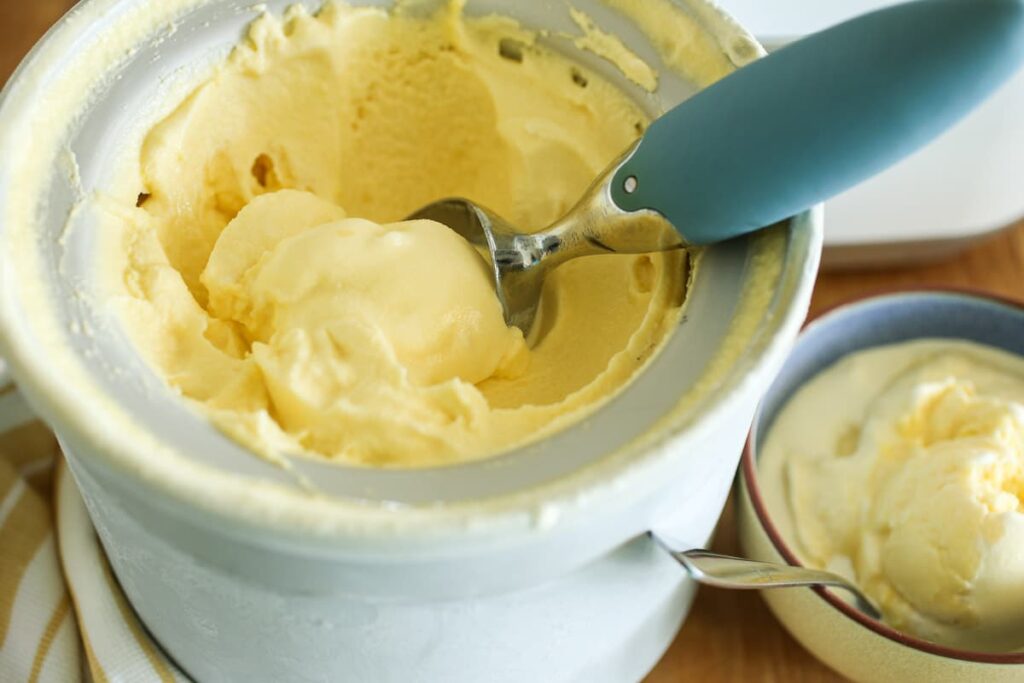 Easy ice cream recipe deals with milk