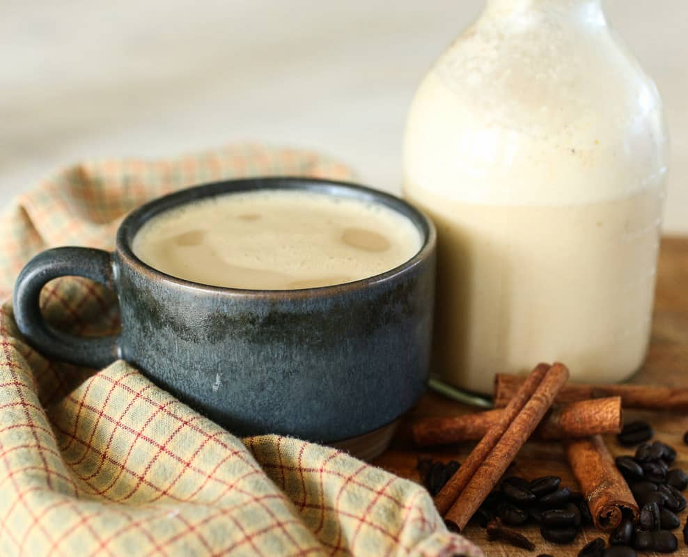 How to Make Homemade Coffee Creamer with Cinnamon