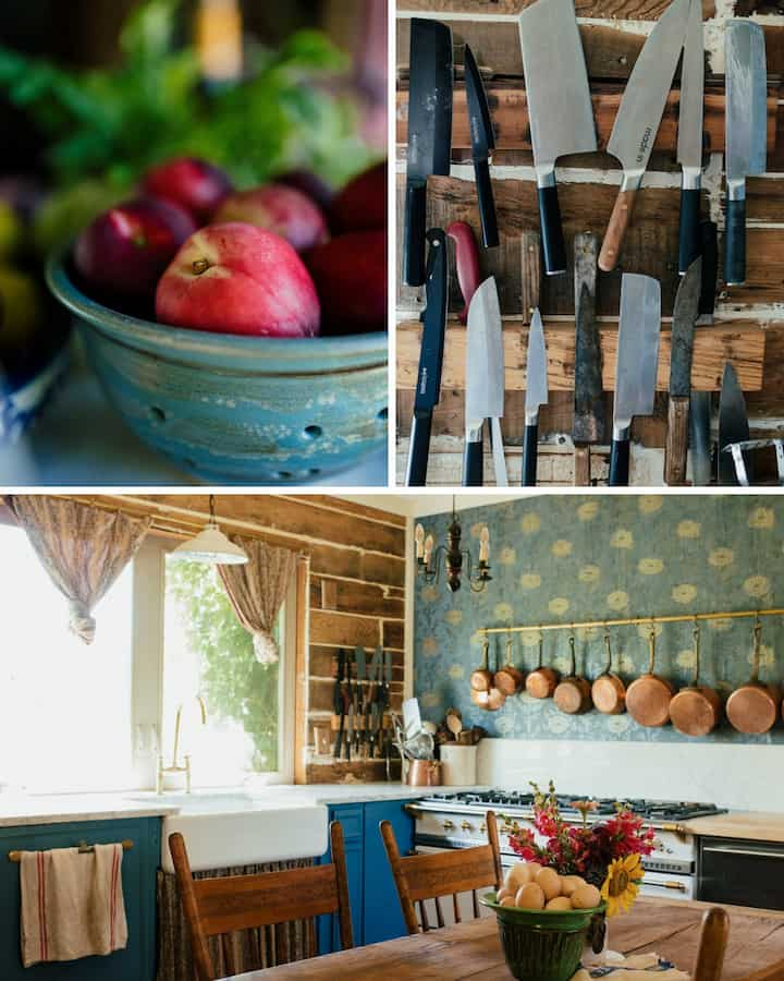 Cottagecore kitchen Elliott homestead