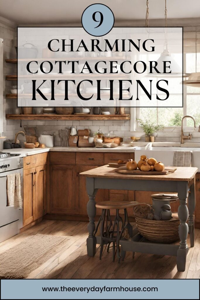 AI cottagecore kitchen