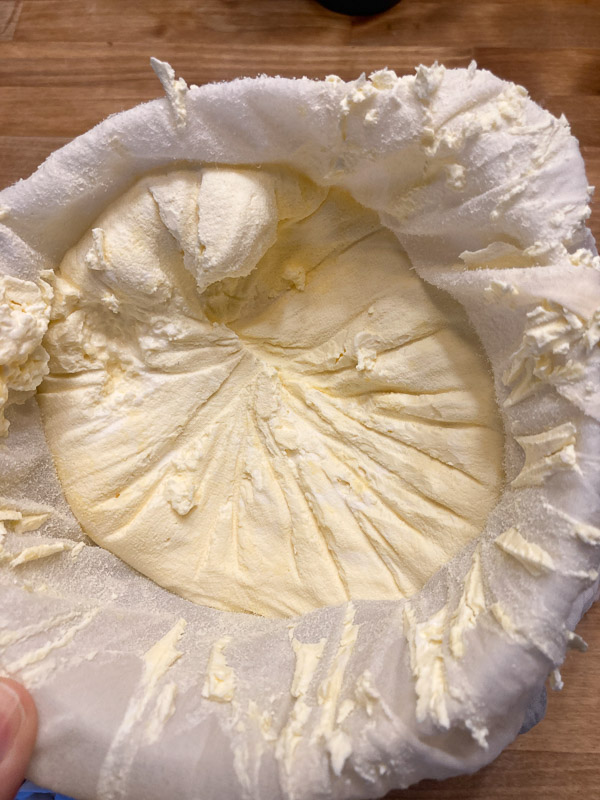 cream cheese after draining