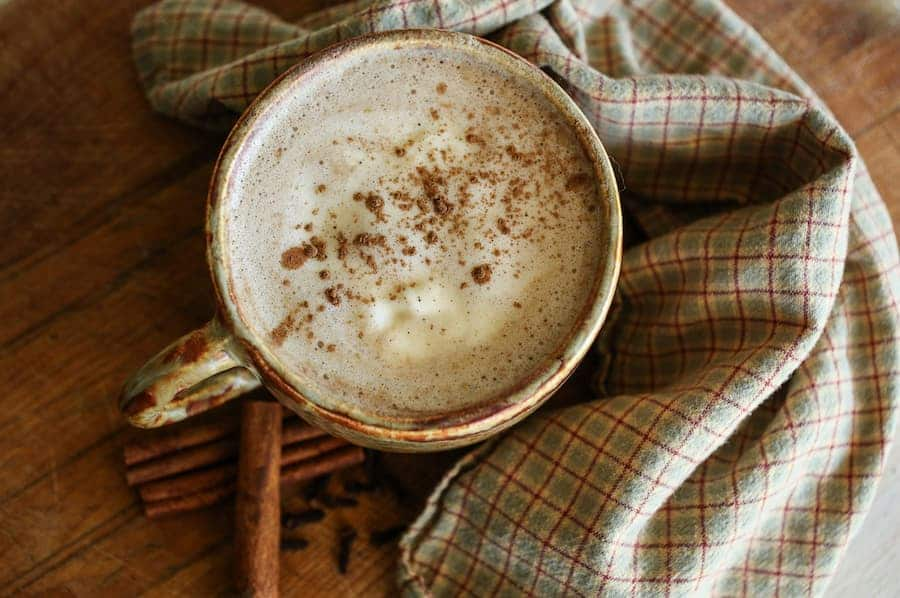 hot fall latte