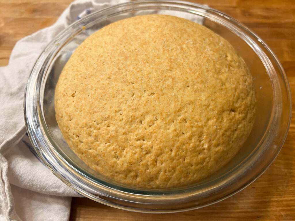 doubled after first rise