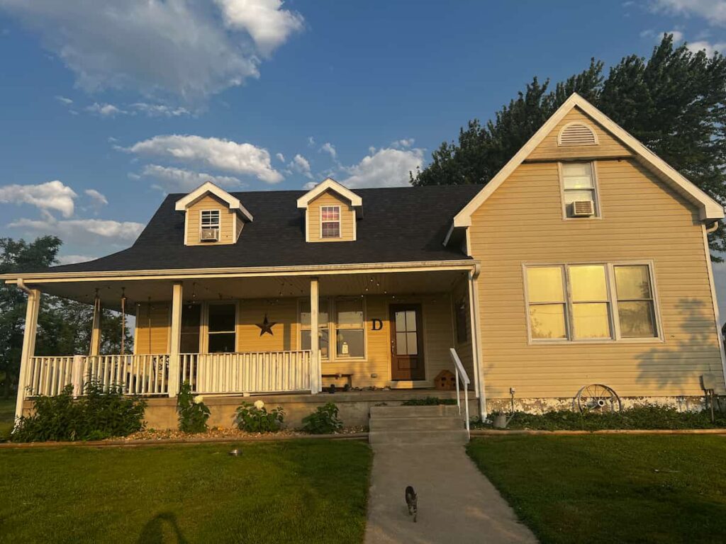1920's farmhouse home addition