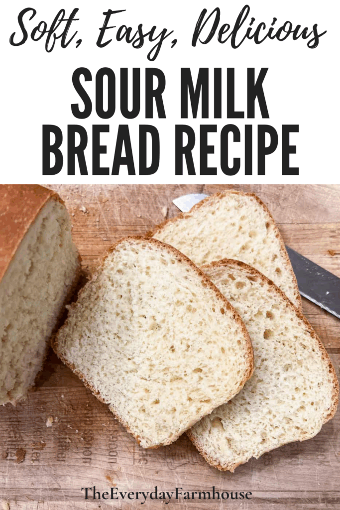 sour milk bread reccipe pin