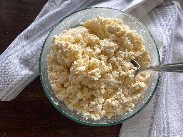 Quick Homemade Cottage Cheese Recipe (No Rennet Needed)