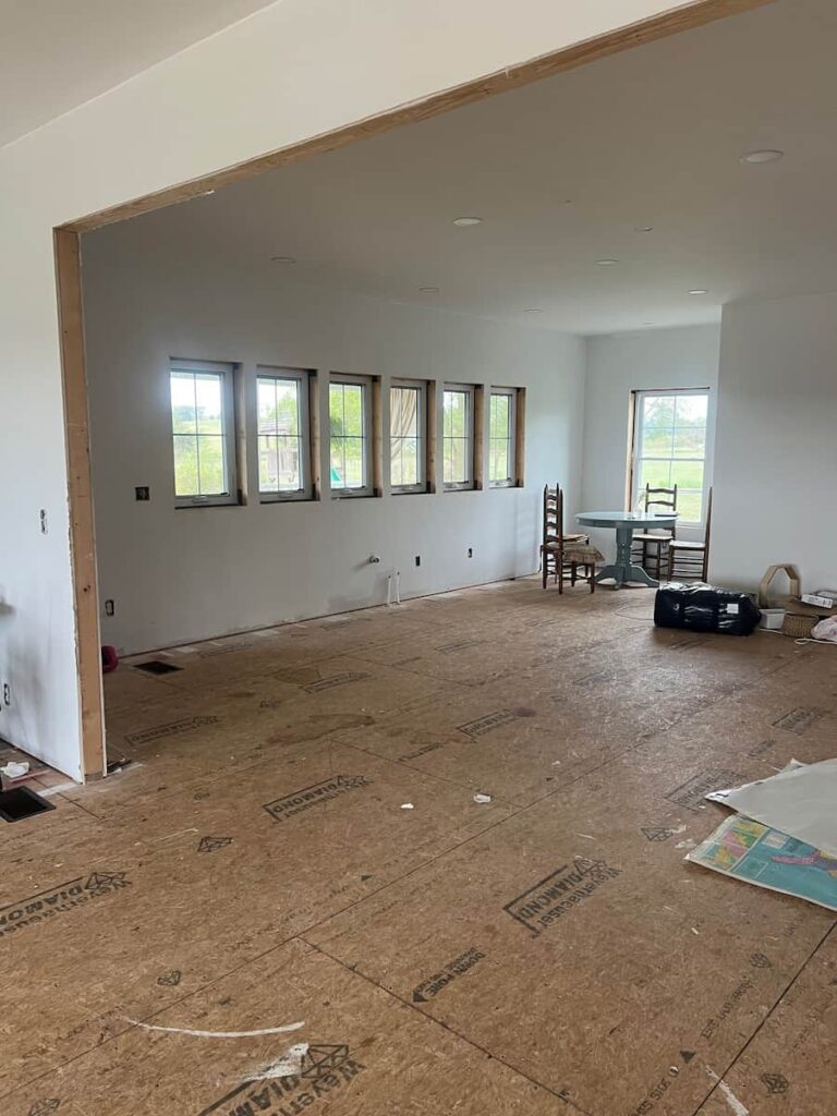 addition kitchen space