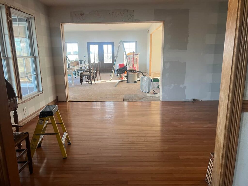 old house to new house